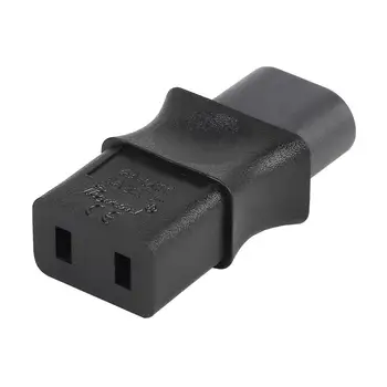 IEC 320 C8 Male to IEC 320 C9 AC Power Adapter, 6A / 250 V IEC 320 C8 Male to IEC 320 C9 2 Female Pins AC Adapter
IEC 320 C8 Male to IEC 320 C9 AC Power Adapter, 6A / 250 V IEC 320 C8 Male to IEC 320 C9 2 Female Pins AC Adapter