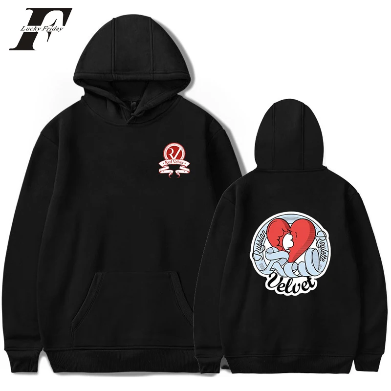 LUCKYFRIDAYF 2019 New arrival bad boy album red velvet o neck hoodie kpop unisex fashion hooded sweatshirt k-pop lovers winter
LUCKYFRIDAYF 2019 New arrival bad boy album red velvet o neck hoodie kpop unisex fashion hooded sweatshirt k-pop lovers winter