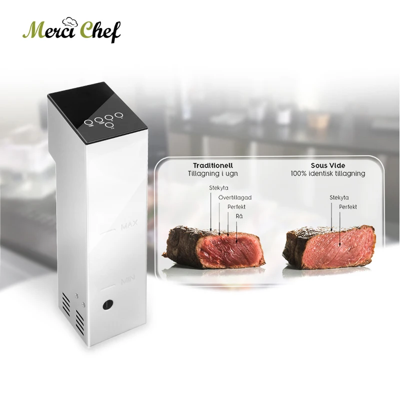 

ITOP Sous-Vide Cooker Low Temperature Slow Vacuum Cooking Machine Steak Pure Boiled Food Processor Ship From Germany 220V-240V