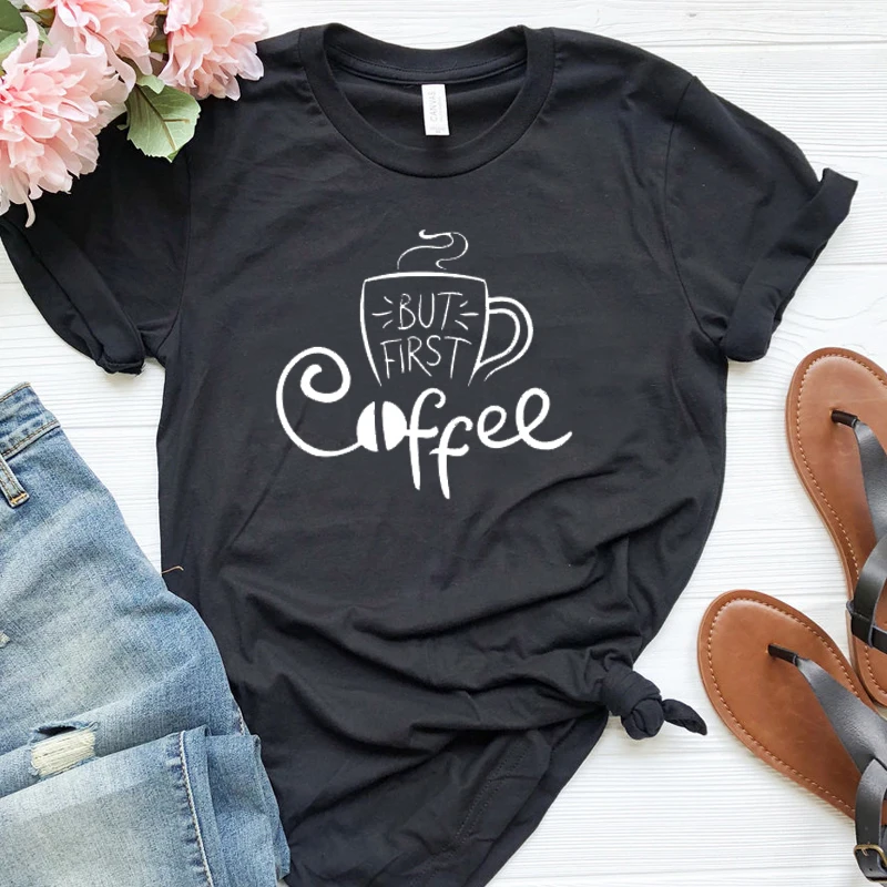 But First Coffee Women T Shirt Funny Graphic Tees Summer Short Sleeve Causal Tops Hipster Grunge Tumblr Clothes Drop Shipping
But First Coffee Women T Shirt Funny Graphic Tees Summer Short Sleeve Causal Tops Hipster Grunge Tumblr Clothes Drop Shipping