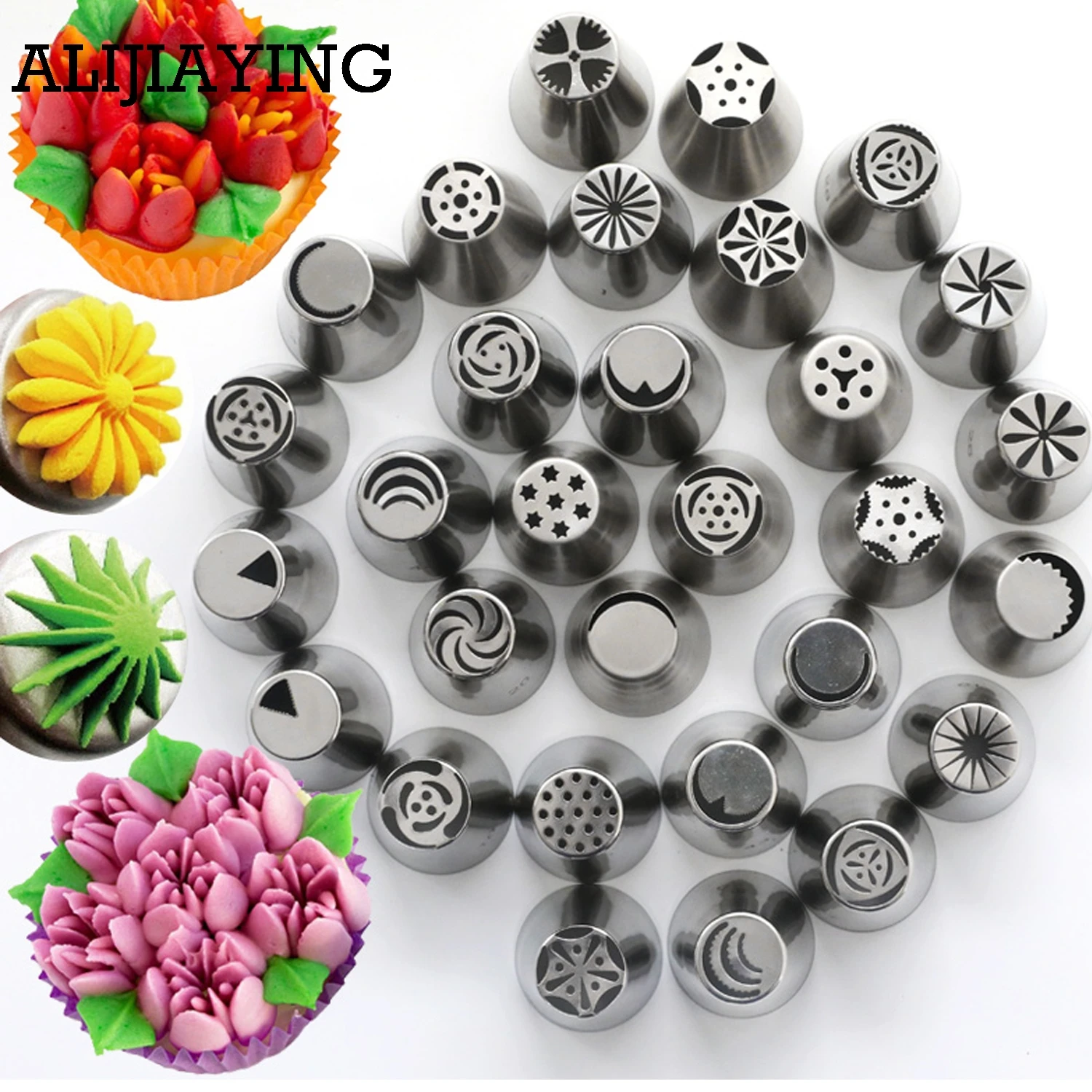 BH999 1PCS Stainless Steel Russian Tulip Icing Piping Nozzles Pastry Tips Cake Decorating Tools for the Kitchen Baking wholesale
BH999 1PCS Stainless Steel Russian Tulip Icing Piping Nozzles Pastry Tips Cake Decorating Tools for the Kitchen Baking wholesale