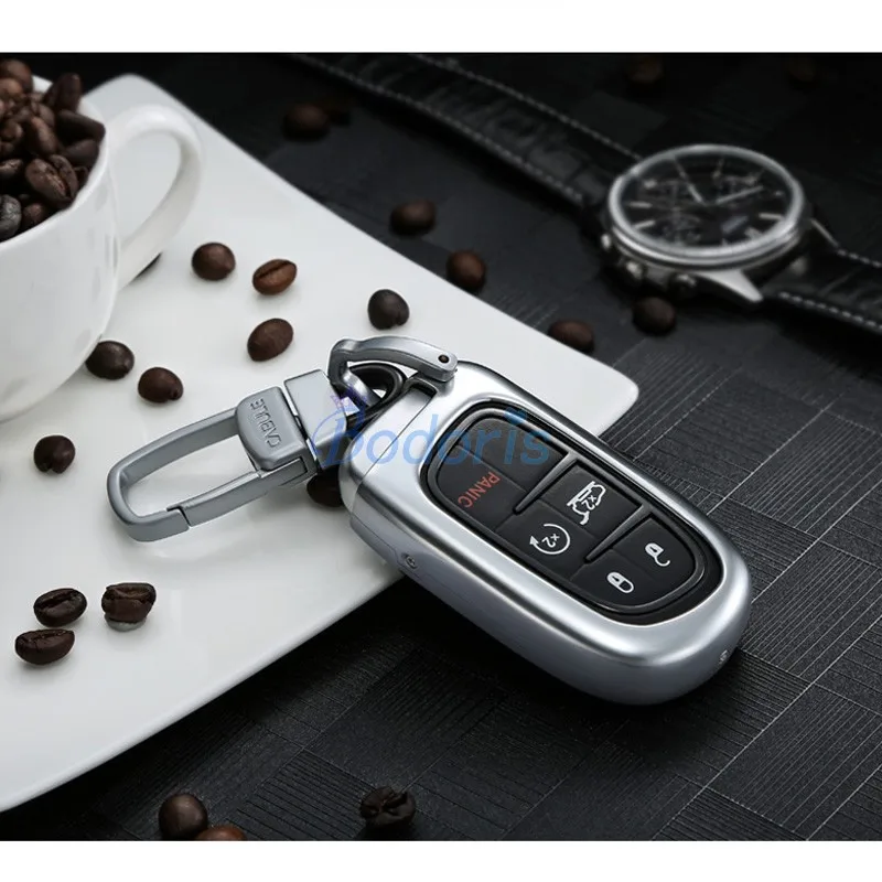 Titanium Alloy Key Chains Case Ring Cover Chrome Car Styling 2014 2015 2016 2017 2018 For Jeep Cherokee Accessories
Titanium Alloy Key Chains Case Ring Cover Chrome Car Styling 2014 2015 2016 2017 2018 For Jeep Cherokee Accessories