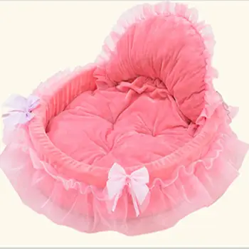 TINGHAO new Cat Dog Puppy Princess Bowknot Lace Ruffle Lovely Soft Bed Doghouse Pet Warm Bed 1
TINGHAO new Cat Dog Puppy Princess Bowknot Lace Ruffle Lovely Soft Bed Doghouse Pet Warm Bed 1