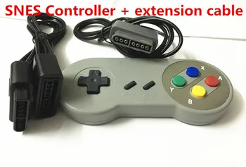 NEW replacement for N-i-n-t-e-n-d-o S-F-C SNES Controller + extension cable for snes
NEW replacement for N-i-n-t-e-n-d-o S-F-C SNES Controller + extension cable for snes