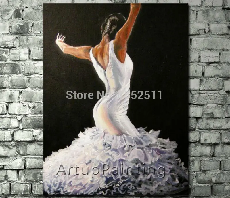 Spanish Flamenco Dancer painting latina woman Oil painting on canvas hight Quality Hand-painted Painting latina 08
Spanish Flamenco Dancer painting latina woman Oil painting on canvas hight Quality Hand-painted Painting latina 08