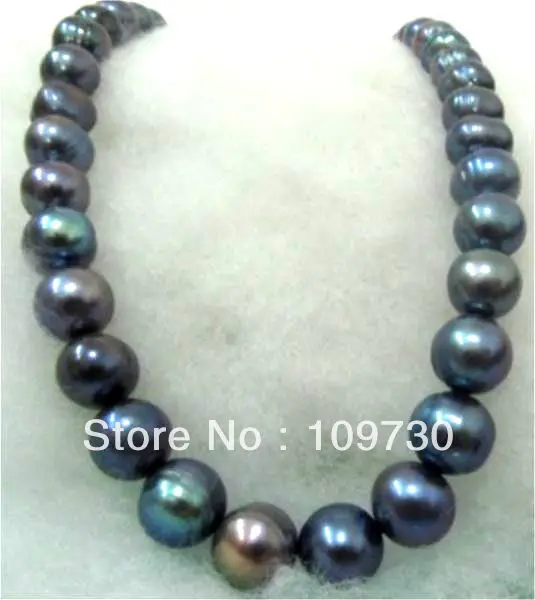 Jewelry 001555 STUNNING NATURAL 18"10-11MM SOUTH SEA GENUINE BLACK GREEN PEARL NECKLACE 14KGP
Jewelry 001555 STUNNING NATURAL 18"10-11MM SOUTH SEA GENUINE BLACK GREEN PEARL NECKLACE 14KGP