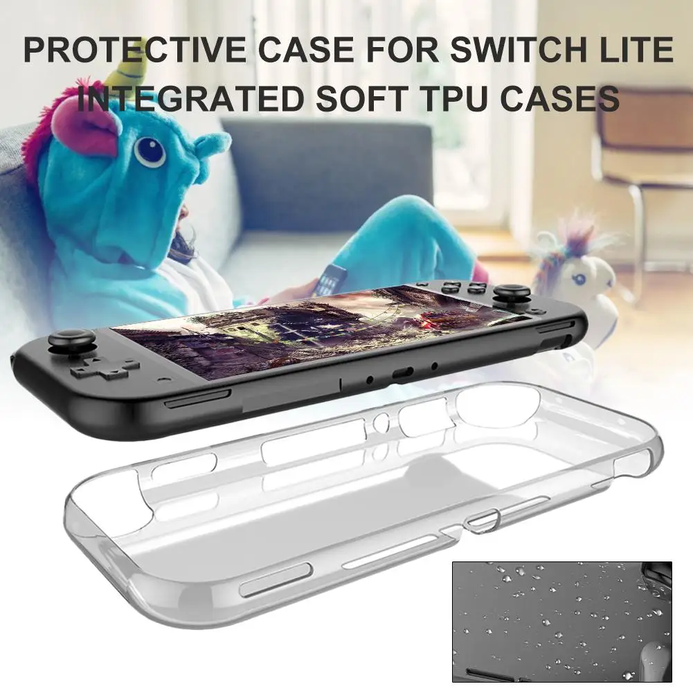 New High-quality Durable Comfortable Protective Case For Switch Lite Integrated Soft TPU Cases Anti-fall Cover Support Wholesale
New High-quality Durable Comfortable Protective Case For Switch Lite Integrated Soft TPU Cases Anti-fall Cover Support Wholesale