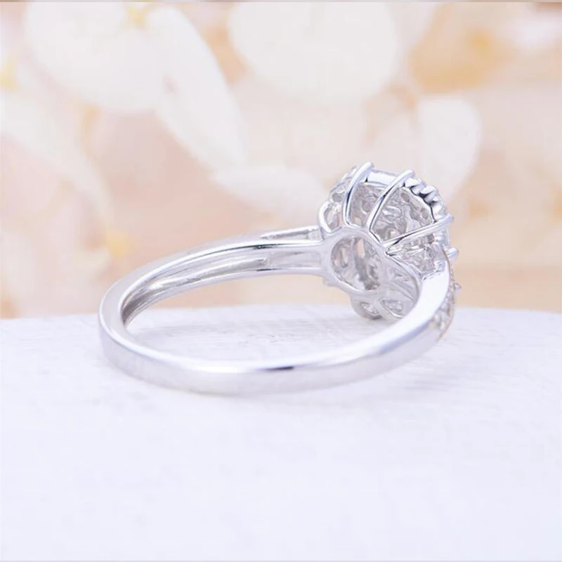 Europe and the United States popular crystal Micro Inlay Zircon Rings Jewelry2