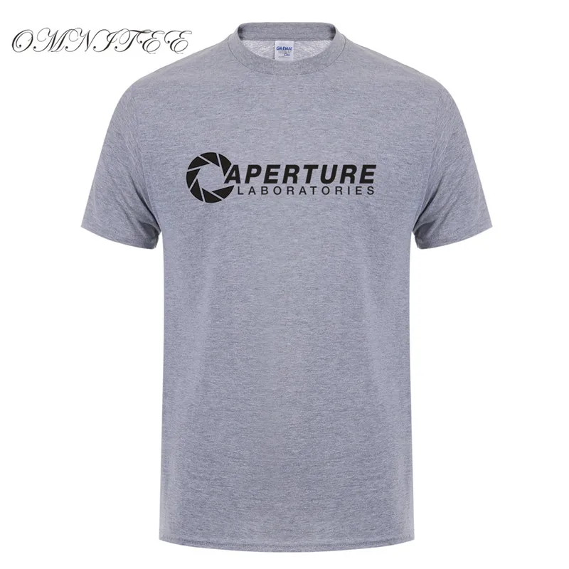 New Aperture Laboratories T Shirt Summer Men Short Sleeve O-Neck T-shirt Cotton Aperture Science Game Tee Shirt Mans Top OZ-047
New Aperture Laboratories T Shirt Summer Men Short Sleeve O-Neck T-shirt Cotton Aperture Science Game Tee Shirt Mans Top OZ-047