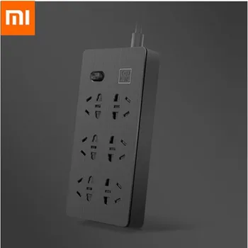 Xiaomi Youpin Universal Charging Power Strip 6 Outlets 6-position Patch Panel Electrical Socket Extension Socket 220v
Xiaomi Youpin Universal Charging Power Strip 6 Outlets 6-position Patch Panel Electrical Socket Extension Socket 220v