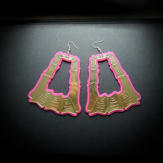 Punk Acrylic Big Long Geometric Earrings For Women Night Club Dancer DJ Jewelry Accessories
Punk Acrylic Big Long Geometric Earrings For Women Night Club Dancer DJ Jewelry Accessories