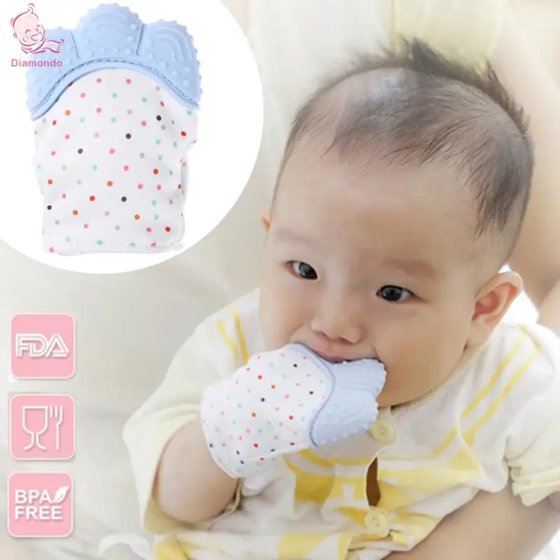 Silicone Teether Baby Pacifier Gloves Teething Chewable Charm Nursing Gift Teether Beads Infant Give Up Sucking Fingers Mittens
Silicone Teether Baby Pacifier Gloves Teething Chewable Charm Nursing Gift Teether Beads Infant Give Up Sucking Fingers Mittens