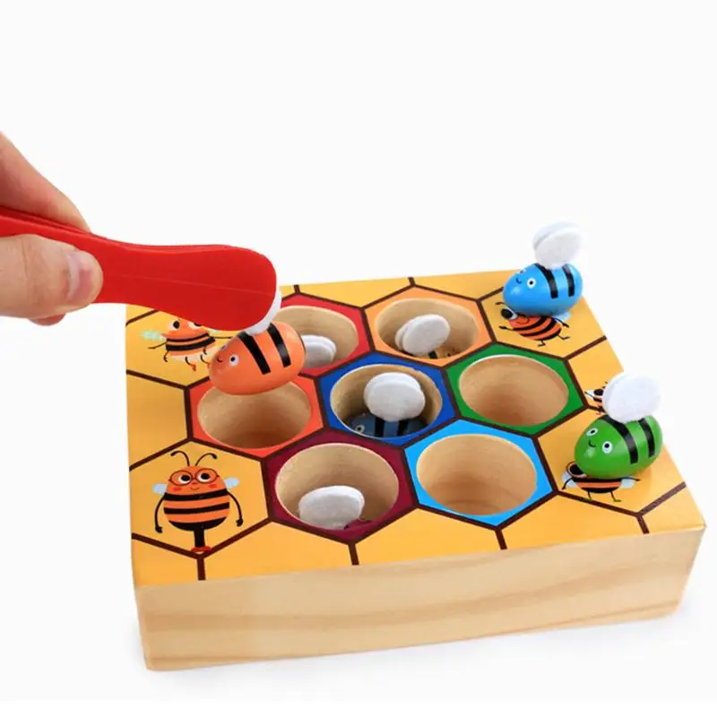 juego abejas montessori