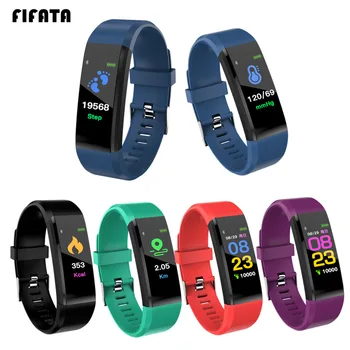 FIFATA ID115 Plus Smart Wristband Sport Heart Rate Blood Pressure Fitness Tracker Waterproof Sleep Tracker Pedometer Bracelet
FIFATA ID115 Plus Smart Wristband Sport Heart Rate Blood Pressure Fitness Tracker Waterproof Sleep Tracker Pedometer Bracelet