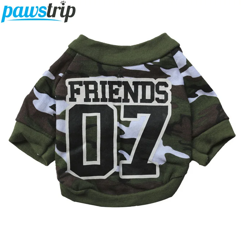 Fashion Camo Dog Clothes Small Puppy Shirt Clothing Spring Autumn Dog Coat Jacket
Fashion Camo Dog Clothes Small Puppy Shirt Clothing Spring Autumn Dog Coat Jacket