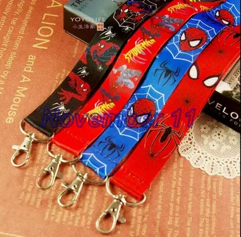 Lot mixed 50Pcs spider-man Style mobile Phone lanyard Key chain Strap Charm Gift Free shipping WW613
Lot mixed 50Pcs spider-man Style mobile Phone lanyard Key chain Strap Charm Gift Free shipping WW613