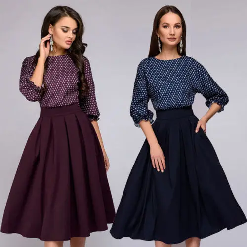 Long Sleeve Dot Patchwork Tutu Dress Casual Party Ball Dress Women Vintage Dress Summer Clothing
Long Sleeve Dot Patchwork Tutu Dress Casual Party Ball Dress Women Vintage Dress Summer Clothing