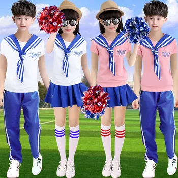 Children Cheerleading Performances Cheerleaders Students Cheerleading Costumes Campus Group Gymnastics Costumes H441
Children Cheerleading Performances Cheerleaders Students Cheerleading Costumes Campus Group Gymnastics Costumes H441