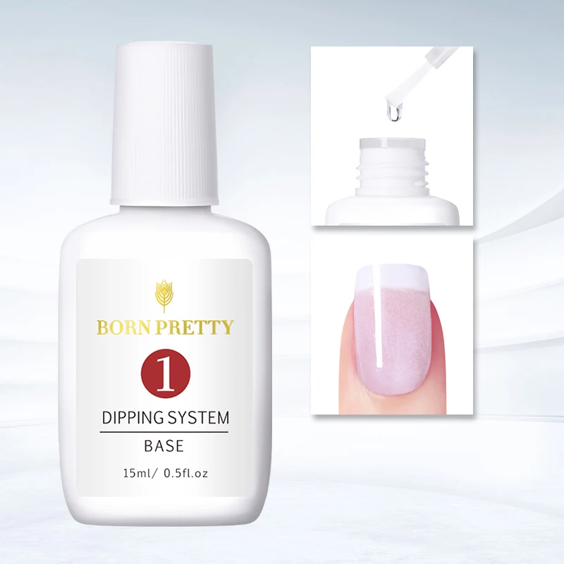 BORN PRETTY 15ml Clear Dipping Nail Powder System Liquid Natural Dry Long Lasting for Dipping Nail Powder Nail Art Tool
BORN PRETTY 15ml Clear Dipping Nail Powder System Liquid Natural Dry Long Lasting for Dipping Nail Powder Nail Art Tool