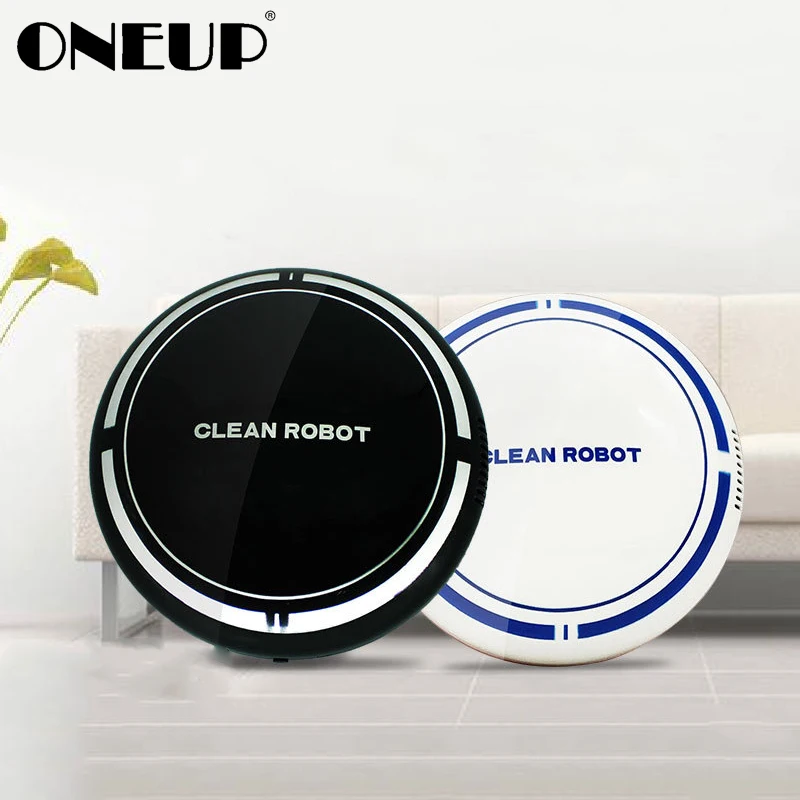 ONEUP Household Mini Smart Sweeping Robot Electric Wireless Automatic Multi-directional Suction Machine USB Rechargeable Cleaner 
ONEUP Household Mini Smart Sweeping Robot Electric Wireless Automatic Multi-directional Suction Machine USB Rechargeable Cleaner