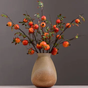 Artificial Flower Home Decoration Flower Table Flower Simulation Berry Orange Five Head Simulation Pomegranate Fruit Branch
Artificial Flower Home Decoration Flower Table Flower Simulation Berry Orange Five Head Simulation Pomegranate Fruit Branch