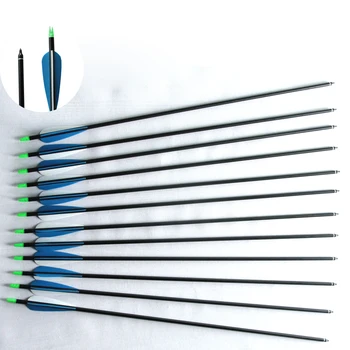 12pcs/lot 8.7*30'' Archery Hunting Crossbow Bolt Aluminum Arrow With Broadheads for Shooting/Hunting NEW
12pcs/lot 8.7*30'' Archery Hunting Crossbow Bolt Aluminum Arrow With Broadheads for Shooting/Hunting NEW