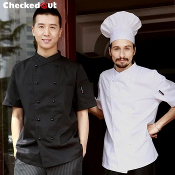 Top quality Quality cook suit summer short-sleeve uniform clothes work wear male
Top quality Quality cook suit summer short-sleeve uniform clothes work wear male