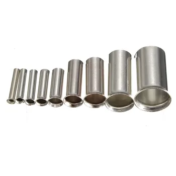 100Pcs/P 0.5mm-16mm 9 Types Tin-coated Copper Material Uninsulated Bootlace Ferrules Cord End Cable Crimps Electrical Terminals
100Pcs/P 0.5mm-16mm 9 Types Tin-coated Copper Material Uninsulated Bootlace Ferrules Cord End Cable Crimps Electrical Terminals