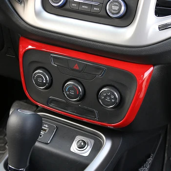 SHINEKA Car Interior Accessories Air Conditioner Control Decoration Panel Frame Trim For Jeep Compass 2017
SHINEKA Car Interior Accessories Air Conditioner Control Decoration Panel Frame Trim For Jeep Compass 2017