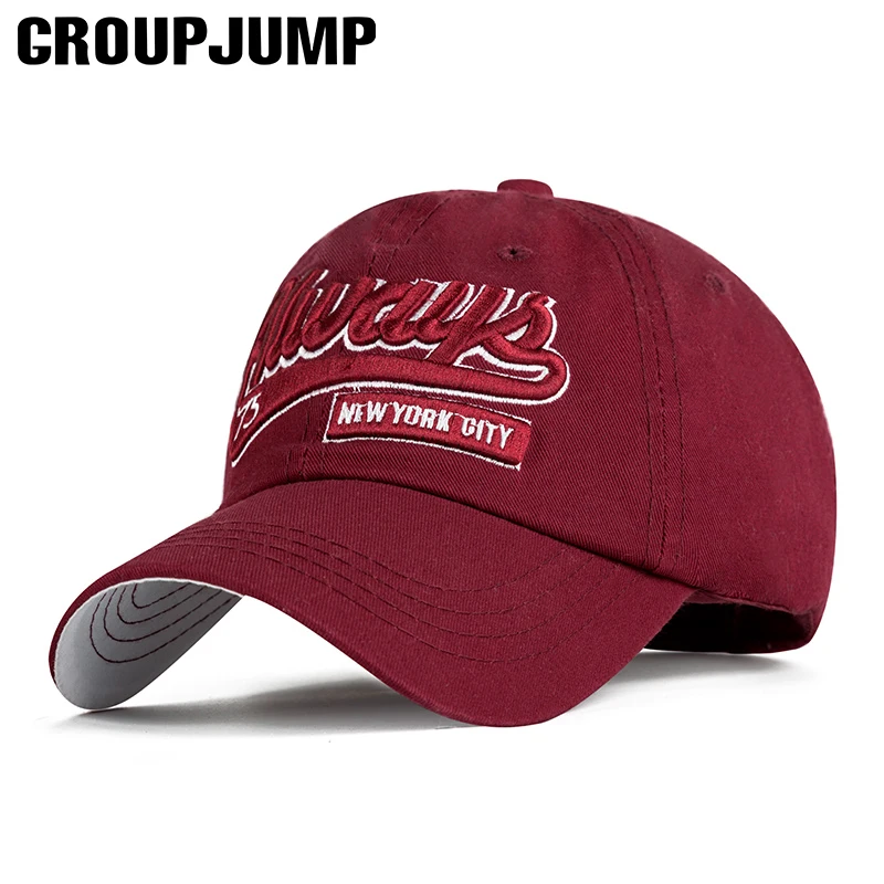 GROUP JUMP Fashion Baseball Cap Women Adjustable Caps Men Embroidery Snapback Cap Unisex Bone Sport Hats Dad Cap Gorras
GROUP JUMP Fashion Baseball Cap Women Adjustable Caps Men Embroidery Snapback Cap Unisex Bone Sport Hats Dad Cap Gorras