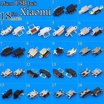 18Model Micro USB Charging Port Jack Connector For xiaomi M2 2A 2S M3 M4 Mi4 Mi5 Mi6 M6/ hongmi 1S 2 2A 2S Replacement Parts
18Model Micro USB Charging Port Jack Connector For xiaomi M2 2A 2S M3 M4 Mi4 Mi5 Mi6 M6/ hongmi 1S 2 2A 2S Replacement Parts