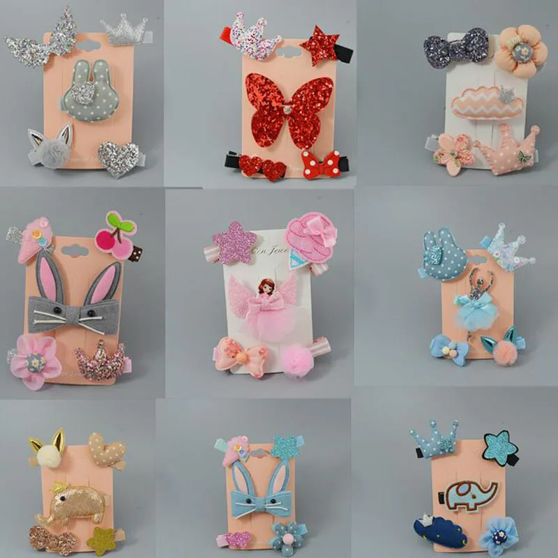 1 Set 5PCS New Kids Children Accessories Hairpins Barrettes Baby Fabric Bow Flower Headwear Hair clips Girls Headdress hair clip
1 Set 5PCS New Kids Children Accessories Hairpins Barrettes Baby Fabric Bow Flower Headwear Hair clips Girls Headdress hair clip