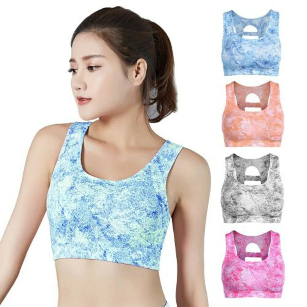KANCOOLD Women Sports Bra High Stretch Breathable Top Fitness Padded For Running Yoga Gym Seamless Crop Bra Gradient Sport Bra
KANCOOLD Women Sports Bra High Stretch Breathable Top Fitness Padded For Running Yoga Gym Seamless Crop Bra Gradient Sport Bra