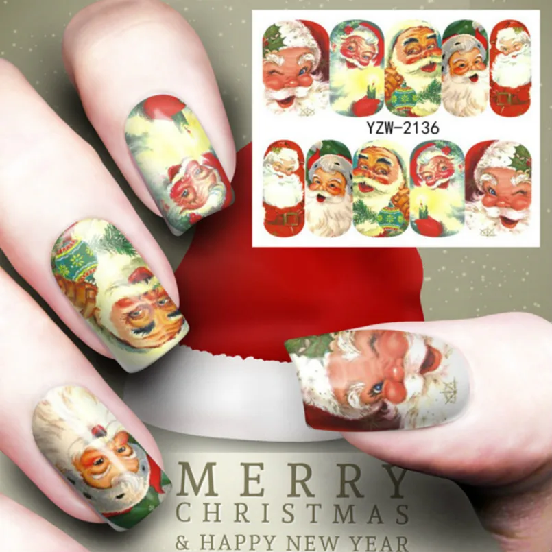 Santa Claus Christmas Hristmas Tree Nail Sticker Water Decals Nail Glitter party special Butterfly Transfer Nail Art Decoration
Santa Claus Christmas Hristmas Tree Nail Sticker Water Decals Nail Glitter party special Butterfly Transfer Nail Art Decoration