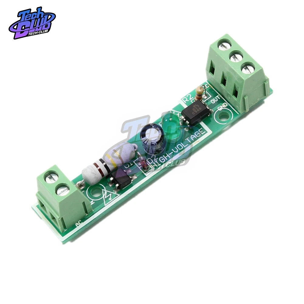 1-Bit AC 220V Optocoupler Isolation Module Voltage Detect Board Adaptive 3-5V for PLC Isolamento Fotoaccoppiatore Module
1-Bit AC 220V Optocoupler Isolation Module Voltage Detect Board Adaptive 3-5V for PLC Isolamento Fotoaccoppiatore Module
