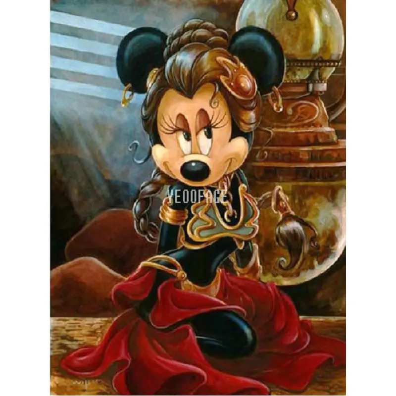 Full diamond embroidery Minnie diy 5d diamond painting cross stitch Mickey mosaic square rhinestone pasted painting
Full diamond embroidery Minnie diy 5d diamond painting cross stitch Mickey mosaic square rhinestone pasted painting