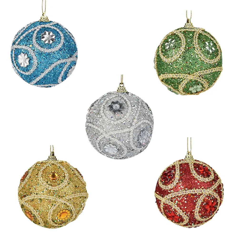 1/PC Rhinestone Glitter Christmas Xmas Tree Ball Bauble Hanging Home Party ornamento del rbol de Navidad bolas weding decoracin
1/PC Rhinestone Glitter Christmas Xmas Tree Ball Bauble Hanging Home Party ornamento del rbol de Navidad bolas weding decoracin