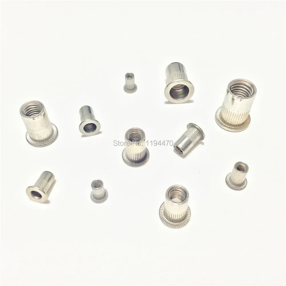 20pcs M12 Metric Thread 304 Stainless Steel Flat Head Rivet Nut Rivet Insert Nut Cap Rivnut
20pcs M12 Metric Thread 304 Stainless Steel Flat Head Rivet Nut Rivet Insert Nut Cap Rivnut