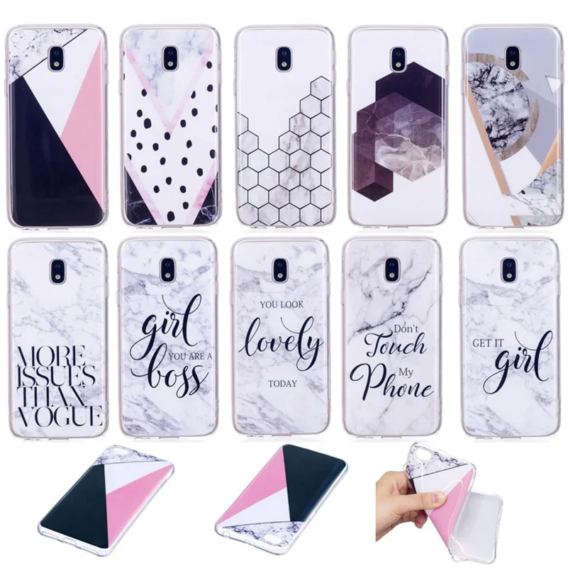 White Marble Soft TPU Case For Samsung Galaxy S5 mini S6 S7 S8 S9 edge Plus J3 J5 J7 A3 A5 2017 2016 J4 2018 Silicone Back Cover
White Marble Soft TPU Case For Samsung Galaxy S5 mini S6 S7 S8 S9 edge Plus J3 J5 J7 A3 A5 2017 2016 J4 2018 Silicone Back Cover