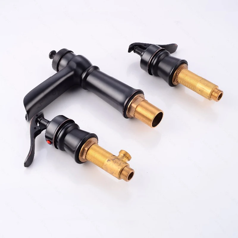 Luxury Black Bronze Brass Waterfall spout Roman Tub Sink Faucet Single Handle Deck Mounted 3pc X0148
Luxury Black Bronze Brass Waterfall spout Roman Tub Sink Faucet Single Handle Deck Mounted 3pc X0148