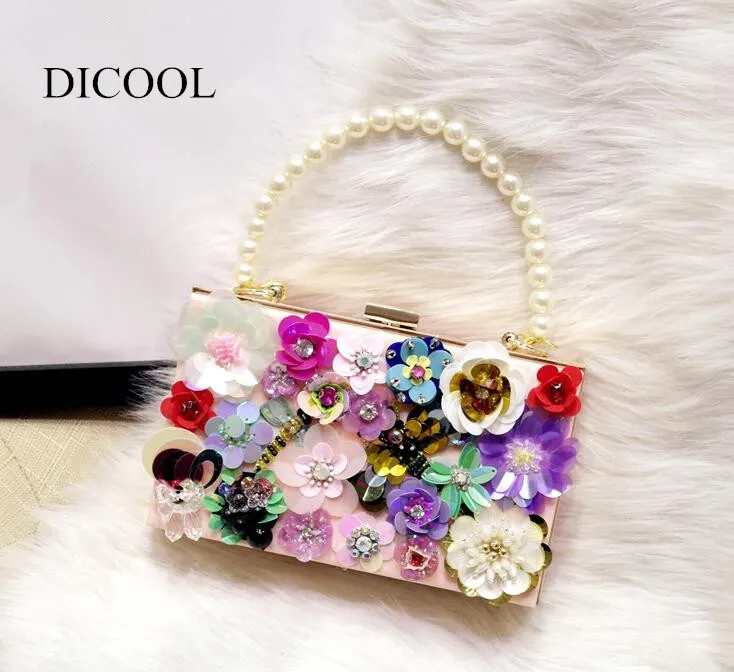 2018 New Handmade Fashion Women Handbag Flowers Decoration Shouder & Crossbody Bags Small Size
2018 New Handmade Fashion Women Handbag Flowers Decoration Shouder & Crossbody Bags Small Size