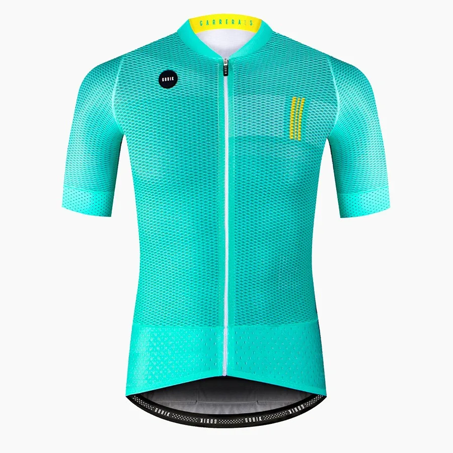 Pro Cycling Jersey aero short sleeve Lightweight fabric bike jersey high quality race fit Bicycle shirt Maillot Ciclismo hombre
Pro Cycling Jersey aero short sleeve Lightweight fabric bike jersey high quality race fit Bicycle shirt Maillot Ciclismo hombre