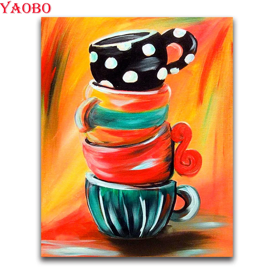 5D DIY Diamond Mosaic Retro coffee cup Diamond Painting Cross Stitch beads embroidery Crystal Needlework Home Decorative
5D DIY Diamond Mosaic Retro coffee cup Diamond Painting Cross Stitch beads embroidery Crystal Needlework Home Decorative