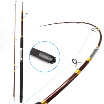 1.8m or 2.1m Heavy duty boat fishing rod super hard raft saltwater jigging glass trolling fishing pole rod test weight 20kg
1.8m or 2.1m Heavy duty boat fishing rod super hard raft saltwater jigging glass trolling fishing pole rod test weight 20kg