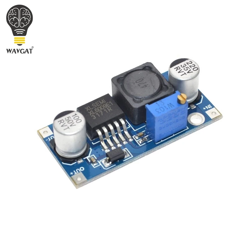 XL6009 4A Boost Converter Step Up Adjustable 15W 5-32V to 5-50V DC-DC Power Supply Module High Performance Low Ripple
XL6009 4A Boost Converter Step Up Adjustable 15W 5-32V to 5-50V DC-DC Power Supply Module High Performance Low Ripple