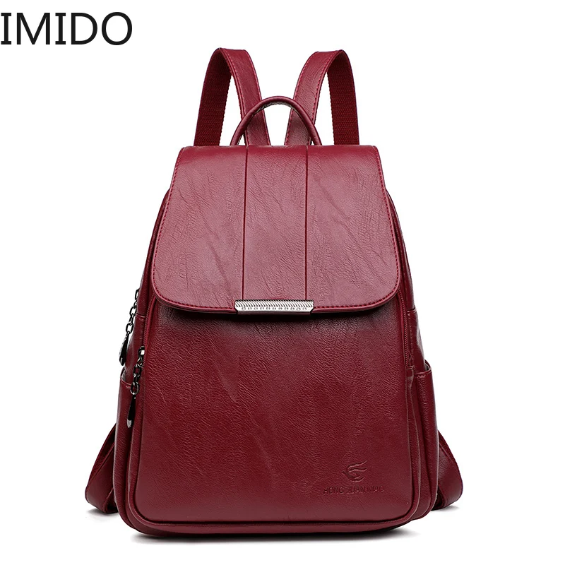 Women Leather Backpacks High Quality 2019 Female Vintage Backpack Travel Shoulder Bag Mochilas Feminina School Bags For Girls
Women Leather Backpacks High Quality 2019 Female Vintage Backpack Travel Shoulder Bag Mochilas Feminina School Bags For Girls