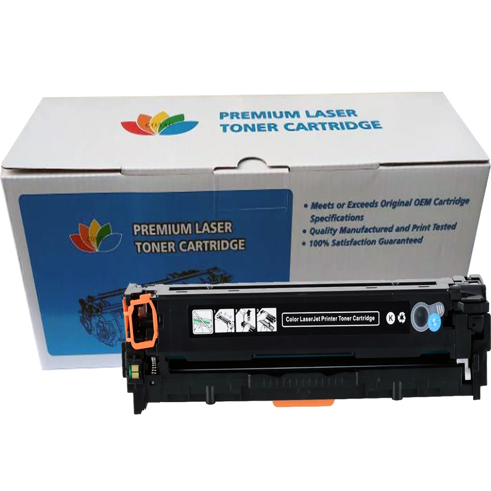 

New compatible toner cartridge CF530A CF531A CF532A CF533A for HP Color LaserJet Pro m154a m154nw m180n m181fw for hp 205a