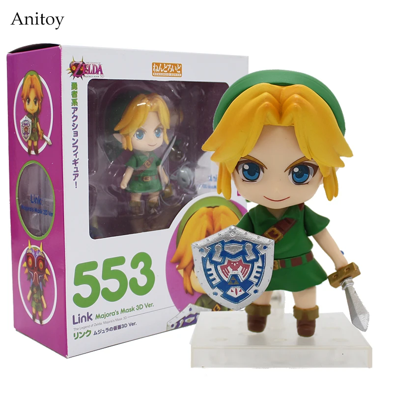 Cute Link Majora's Mask 3D Ver Nendoroid #553 PVC Action Figure Collectible Model Toy 4" 10cm KT2282
Cute Link Majora's Mask 3D Ver Nendoroid #553 PVC Action Figure Collectible Model Toy 4" 10cm KT2282