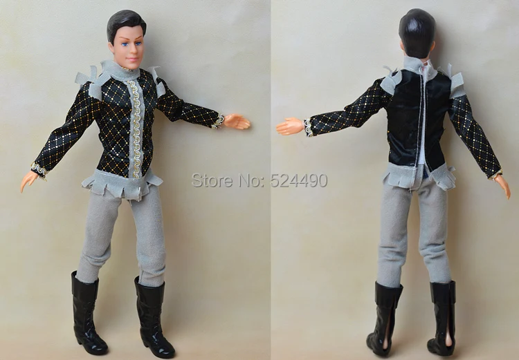White Skin Ken Doll + Clothes Set + Shoes / 12 joint Flexible / with Gray Suit Pant Formal Dress / for Barbie Boy Bridegroom
White Skin Ken Doll + Clothes Set + Shoes / 12 joint Flexible / with Gray Suit Pant Formal Dress / for Barbie Boy Bridegroom