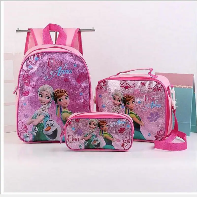 Fashion 3 Pcs/Set Kids Girls Cartoon Elsa Princess Schoolbags Cute Kids Spiderman Backpacks Children School bag
Fashion 3 Pcs/Set Kids Girls Cartoon Elsa Princess Schoolbags Cute Kids Spiderman Backpacks Children School bag